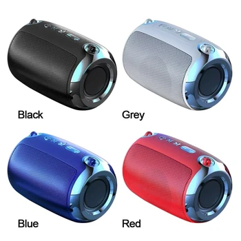 Ses çubuğu çok renkli hifi soundbar taşınabilir bluetooth'lu hoparlör kayıpsız ses desteği tf kart bluetooth ses kutusu ücretsiz kargo