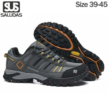Orijinal Marka Erkek yürüyüş ayakkabıları Açık Trail koşu ayakkabıları kaymaz Trekking Sneakers Nefes Tırmanma Erkekler Taktik Sneakers