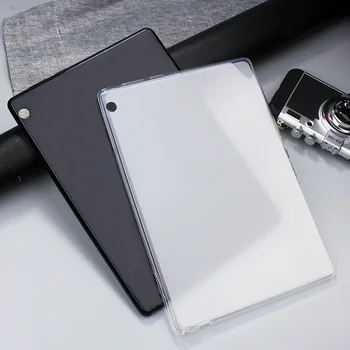 Uygulanabilir Lenovo Tab M10TB-X605F / X505F / M Tablet PC Yumuşak Kabuk 10.1 inç Ceket Silikon Yumuşak TPU Kapak Koruyucu Kılıf