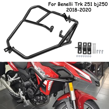 Benelli Trk 251 bj250 2018-2020 Otoyol Üst Motor Tampon Koruma Carsh Bar Kiti Trk251 Düşen Çerçeve Koruma Aksesuarları