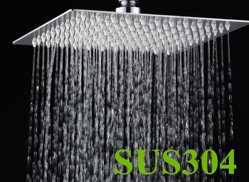 8 inç kare 304 paslanmaz çelik ultra ince duş başlıkları yağış duş başlığı.Yağmur duşu TH016