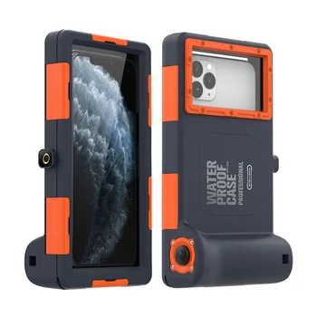 Xiaomi Telefonları Su Geçirmez Dalış Sualtı Kabuk Cep Kamera Derin Deniz Dalış Pro Max Su Dalgıç Kılıfları Cep