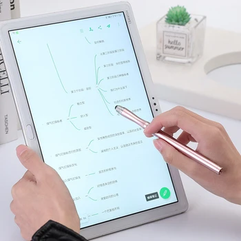 Çift amaçlı Kapasitif Kalem İçin iPad Cep Telefonu Android Stylus İpad Aksesuarları Tablet Kalem