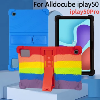 yumuşak Silikon Kılıf için Alldocube iPlay50 10.4 inç Tablet Kapak Rotasyon Tam Vücut Koruma iPlay50Pro Kabuk Korumak