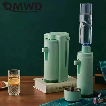 DMWD Anında su sebili 1.5 L Su Isıtıcısı Taşınabilir Kazan ısıtma makinesi Ofis İsıtıcı 4 Dişli Sıcaklık Ayarlamak Seyahat İçin 220V