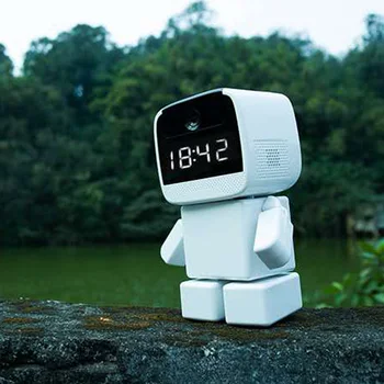 Robot 1080P IP Kamera WİFİ Saat Ağ CCTV HD bebek izleme monitörü Uzaktan Kumanda Ev Güvenlik Gece Görüş İki Yönlü Ses YOOSEE