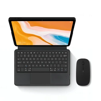 Klavye Kılıf Huawei MediaPad C5 10.4 İnç 2020 Kapak BZT3-W09 AL00 Tablet Touchpad Bluetooth Klavye Standı Kılıfları TPU Kabuk
