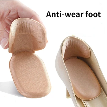 2 ADET Ayarlanabilir Aşınma Önleyici Ayak Ekler Tabanlık Topuk Koruyucu Sticker Astarı Börek Ayakkabı Topuk Tabanlık Ayak Topuk Pedi spor ayakkabı
