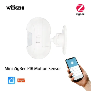 ZigBee 3.0 Hareket Sensörü Pır IR Kızılötesi İnsan Vücudu Mini Güvenlik Dedektörü Ev Pil Cihazları Tuya Akıllı Yaşam Smartlife