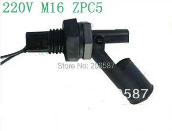 2 Plastik Yan Monte Sıvı Seviye Şamandıra Sensörü Anahtarı 220 V M16 ZPC5