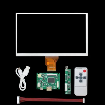 9 İnç AT090TN10 LCD Ekran Monitör Sürücüsü kontrol panosu HDMI Uyumlu Ahududu Pi Muz Pi İçin PC Geliştirme Kurulu