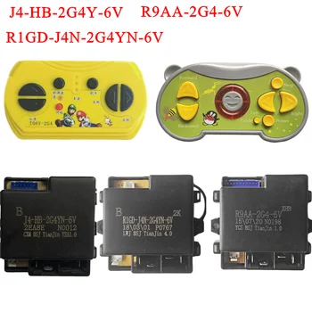 R9AA-2G4-6V J4-HB-2G4Y çocuk elektrikli araba Bluetooth uzaktan kumanda, bebek elektrikli oyuncak araba 2.4 G alıcı ile pürüzsüz başlangıç