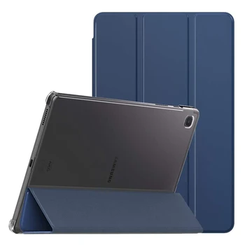 Tablet Kılıf Samsung Galaxy Tab İçin S6 Lite 10.4 2020 SM-P610 SM-P615 Koruyucu Standı Funda Kapak Şeffaf Arka Kabuk