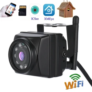 Mini 5MP Açık WiFi IP Kamera Kuş Kafesi Güvenlik CCTV 32g Video Gözetim H. 265 NVR Kablosuz Hareket Algılama ICsee Xmeye App