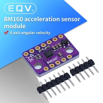 resmi BMI160 6DOF 6 eksenli Hız Gyro Yerçekimi İvmeölçer Sensörü Modülü IIC I2C SPI İletişim Protokolü 3-5V