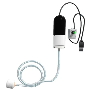 USB Akvaryum Hava Pompaları Dayanıklı ve Sessiz USB Hava Pompaları Küçük ve Taşınabilir N58E