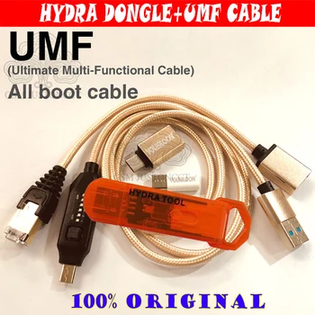 Yeni Orijinal Hydra Dongle anahtar tüm HYDRA USB araç yazılımları + UMF TÜM Önyükleme kablosu seti (KOLAY GEÇİŞ) ve Mikro