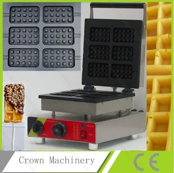 Ücretsiz Kargo 6 Dilim Dikdörtgen waffle çubuk yapıcı satılık
