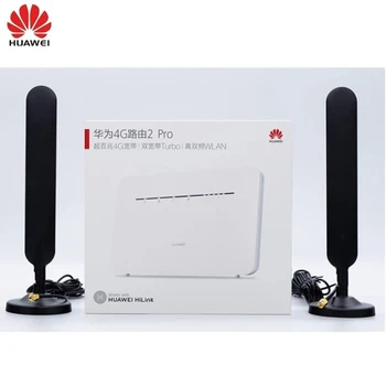 HUAWEİ 4G Yönlendirici 2 Pro LTE 300 Mbps B316-855 Çift Bantlı Wi-Fi Hotspot Mikro SIM Kart Yuvası 4 Gigabit Ethernet Bağlantı Noktası Yönlendirici