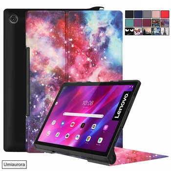 Akıllı Kılıf İçin Lenovo Yoga Tab 11 Kılıf YT-J706F Tablet Manyetik Funda YOGA Tab 13 İçin YT-K606F 2021 Koruyucu Kapak Coque
