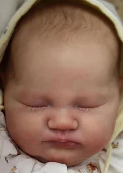 18 inç Yeniden Doğmuş Bebek Quinlyn Sınırlı Sayıda Nadir Satıldı Boyasız Kiti İle COA