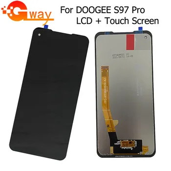 Orijinal 6.39 İnç LCD ve dokunmatik ekran digitizer Ekran Modülü Yedek Parçalar DOOGEE S97 Pro LCD Cep Telefonu