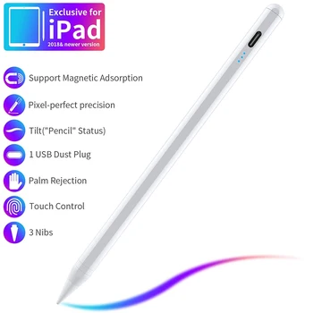 Stylus Kalem Apple Kalem Ekran İpad Kalem Kalem iPad Aksesuarları İçin 2022 2021 2020 2019 2018 Pro Dokunmatik Ekran İçin