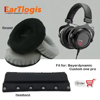 EarTlogis için Yedek Parçalar Beyerdynamic Özel bir Pro Kulak Yastıkları Kulaklık Kapağı Tampon Yastık Bardak Yastık Kafa Bandı Kol