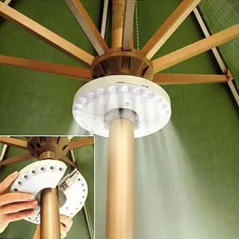 Süper parlak LED Veranda LED şemsiye lamba Açık Taşınabilir Kamp çadır ışığı Lambası Kanca Bahçe Fener Dropshipping