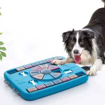 Köpek Bulmaca Oyuncaklar Yavaş Besleyici İnteraktif Artırmak Yavru IQ Gıda Dağıtıcı Yavaş Yavaş Yemek Kaymaz Kase Pet Kedi Köpekler Eğitim Oyunu