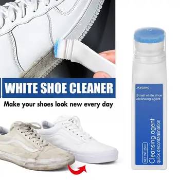 2023 Beyaz Ayakkabı Temizleyici Beyazlatma Temizleme Maddesi Ayakkabı Fırçası Ayakkabı Sneakers Ayakkabı Temizleme Bant Temizleme T S1Z8