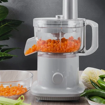 Ticari Elektrikli Sebze Dilimleme Makinesi Turp Havuç Patates Soğan Granül Doğranmış Makinesi Çok Fonksiyonlu mutfak robotu