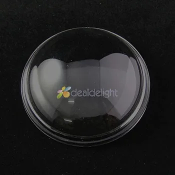 100mm Şeffaf Yüksek Güç Led Lens Reflektör Kolimatör 5-90 Derece 20w 30w 50w 100w led ışık Lambası